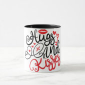 Hug & Kisses mug Tasse (Zentrum)