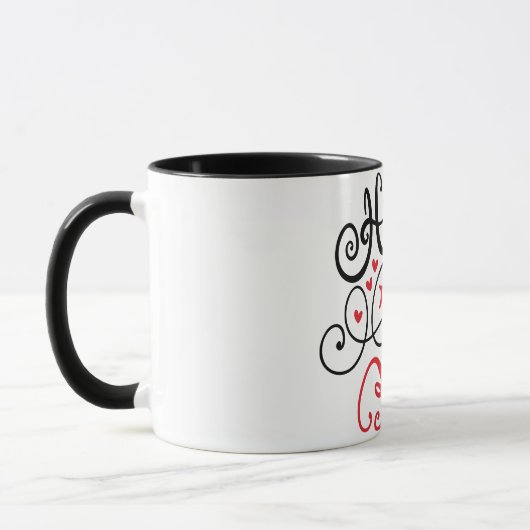 Hug & Kisses mug Tasse (Links)