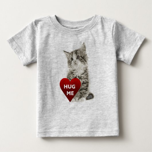 Hug Me - Baby Fine Jersey T - Shirt (Vorderseite)