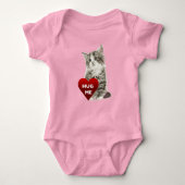 Hug Me - Baby Jersey Bodysuit Baby Strampler (Vorderseite)