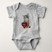 Hug Me - Baby Jersey Bodysuit Baby Strampler (Vorderseite)