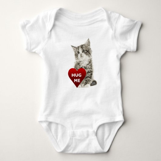 Hug Me - Baby Jersey Bodysuit Baby Strampler (Vorderseite)