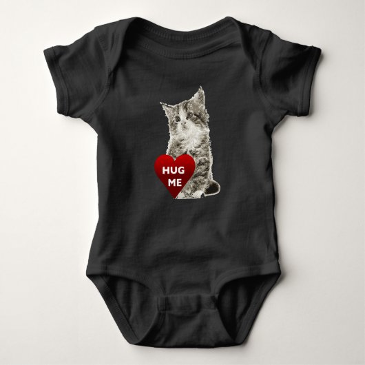 Hug Me - Baby Jersey Bodysuit Baby Strampler (Vorderseite)