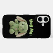 Hug Me Bunny iPhone 16 Case (Rückseite (Horizontal))