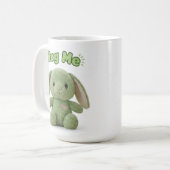 Hug Me Bunny Mug Kaffeetasse (Vorderseite Links)