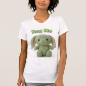 Hug Me Bunny Slim Fit Tee (Vorderseite)