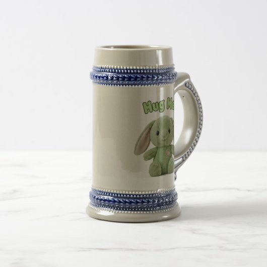 Hug Me Bunny stein Mug Bierglas (VorderseiteRechts)