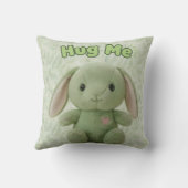 Hug Me Bunny Throw Pillow Kissen (Rückseite)