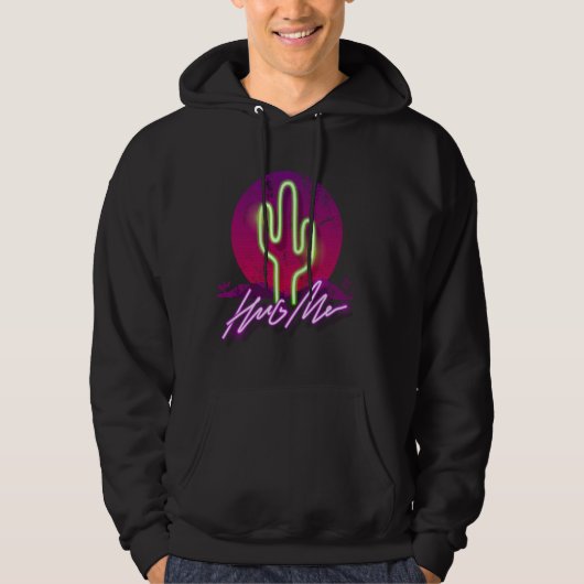 Hug Me Cactus Hoodie (Vorderseite)