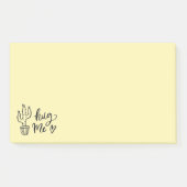 Hug Me Cactus Notes Post-it Klebezettel (Vorderseite)