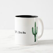 Hug Me Cactus Tasse - Funny & Bold Design (VorderseiteRechts)