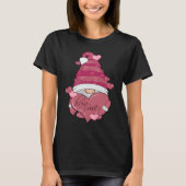 Hug me  Cute Valentines Day Gnome with huge Heart T-Shirt (Vorderseite)