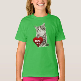 Hug Me - Der grundlegende T - Shirt von Mädchen