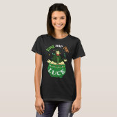 Hug Me For Luck  St Saint Patrick's Day Irish T-Shirt (Vorne ganz)