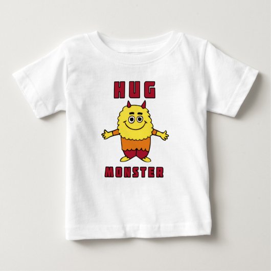 Hug Monster Baby T-shirt (Vorderseite)