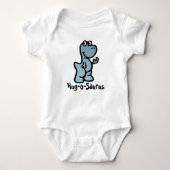 Hug-o-Saurus Dino Joy Baby Bodysuit Baby Strampler (Vorderseite)
