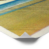 Hug Point in Cannon Beach und Haystack Rock Poster (Ecke)