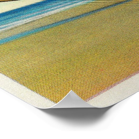 Hug Point in Cannon Beach und Haystack Rock Poster (Ecke)