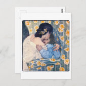 Hug und Kiss, Jessie Willcox Smith Postkarte (Vorne/Hinten)