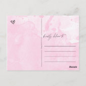 Hug und Kiss Postkarte (Rückseite)