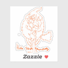 Hug Your Demons Aufkleber