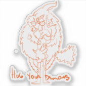 Hug Your Demons Aufkleber (Vorderseite)