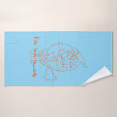 Hug Your Demons Badehandtuch (Badehandtuch)