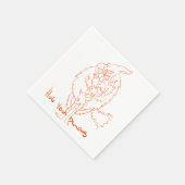 Hug Your Demons Serviette (Ecke)