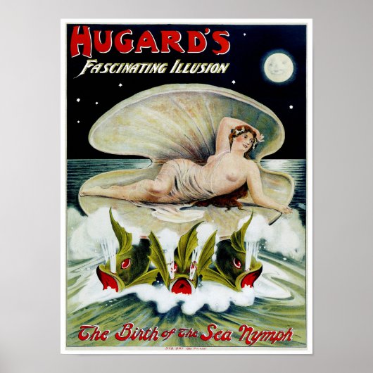 Hugards ~ The Birth of the Sea Nymph Poster (Vorne)