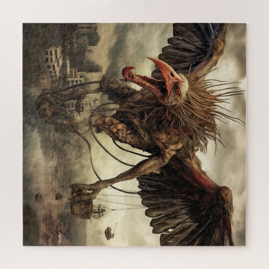 Huge Alien Bird Puzzle (Horizontal)