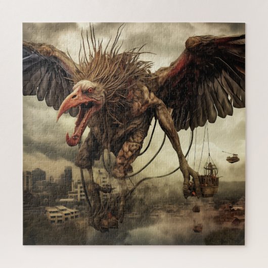 Huge Alien Bird Puzzle (Vertikal)