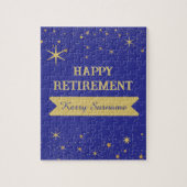 Huge Congrats! Happy retirement Personalized  Puzzle (Vertikal)
