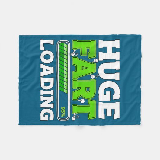 Huge Fart 95% Loading  Fleecedecke (Vorderseite (Horizontal))