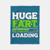 Huge Fart 95% Loading  Fleecedecke (Vorderseite)