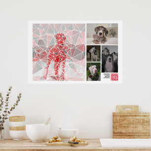Huge Great Dane Welpen-Verkaufsplakat Poster