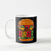 Huge Hamburger Cheeseburger Restaurant Burger Kaffeetasse (Links)