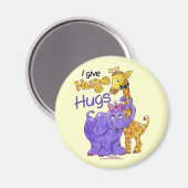Huge Hugs Magnet (Vorderseite/Rückseite)