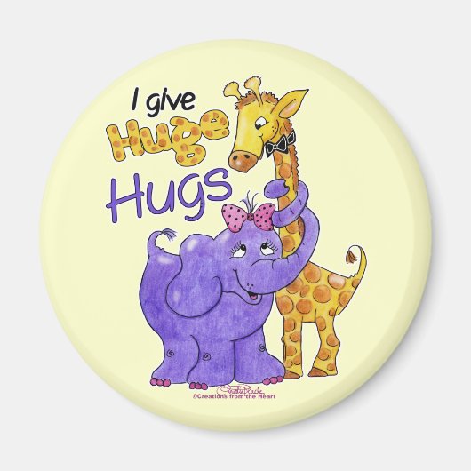 Huge Hugs Magnet (Vorne)