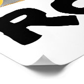 HUGE Kid's Construction Road Roller Poster (Ecke)