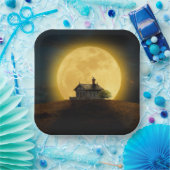 Huge Moon Pappteller (Party)