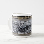 Huge Octopus Kaffeetasse (Vorderseite Links)