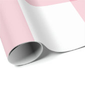 Huge Pink Gingham Karo Geschenkpapier (Rolleneckpunkt)