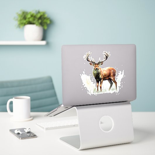 Huge Racker Aufkleber (Laptop auf Schreibtisch)