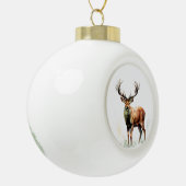 Huge Racker Keramik Kugel-Ornament (Links)