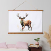 Huge Racker Wandteppich Mit Holzrahmen (Schlafzimmer)