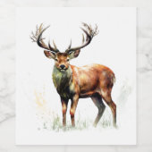 Huge Racker Weinetikett (Einzelnes Label)