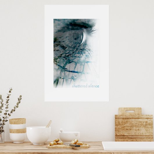 HUGE SHattered Silence Poster (Küche)