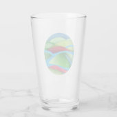 Hügel auf Eis Glas (Rückseite)