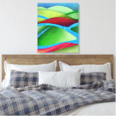 Hügel auf Eis Leinwanddruck (Insitu (Schlafzimmer))