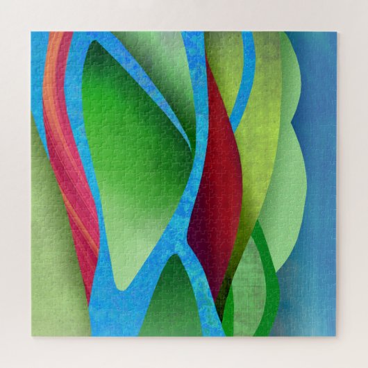 Hügel auf Eis Puzzle (Horizontal)